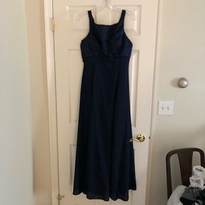 Navy Blue gown
